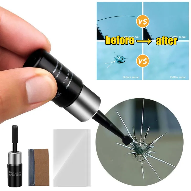1 Set Car Windshield Repair Kit DIY Auto Window Glasses Tool Glass Curing Glue Scratch Crack Restore | Автомобили и мотоциклы
