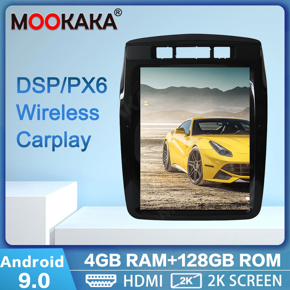 

Автомобильный GPS-навигатор PX6, экран Tesla, Android 9,0, 128 ГГц, для VW Volkswagen Touareg 2012-2017, мультимедийный DVD-плеер, стерео головное устройство