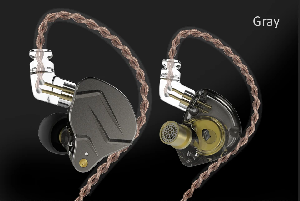 Новинка KZ ZSN PRO Наушники вкладыши 1BA+ DD гибридная гарнитура HIFI бас шумоподавление наушники для ZST ZS10 AS10 ZSN C10 C16 V80