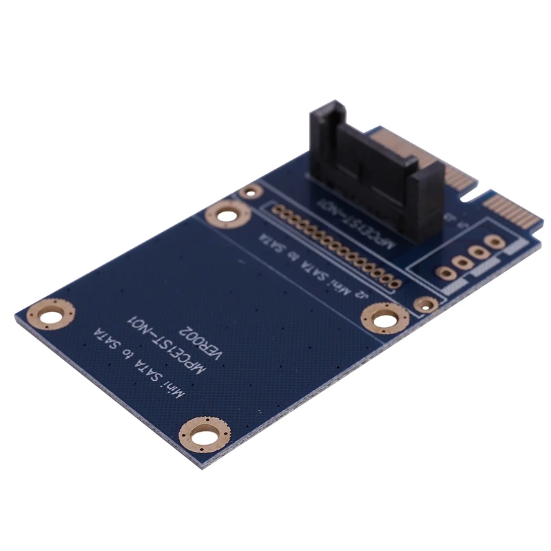 Msata Mini Pci-E Sata Ssd слот для 7 Pin Hdd адаптер конвертации карт | Компьютеры и офис
