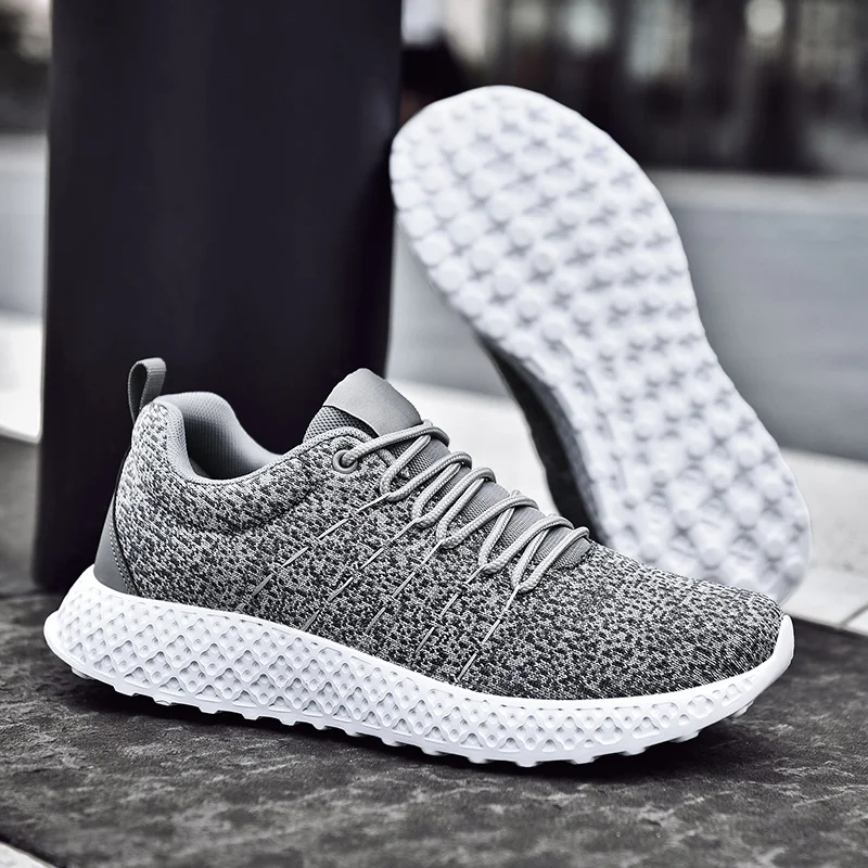 Мужская Вулканизированная обувь; Zapatos De Hombre; кроссовки с высоким берцем; мужские кроссовки на толстой подошве для бега и фитнеса; дышащая уличная спортивная обувь для мужчин