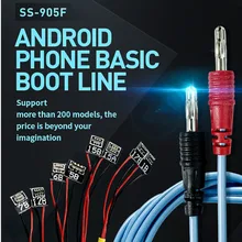 Sunshine SS-905F For Android Huawei Samsung Xiaomi Vivo Oppo Power Supply Test Cable Mobile Phone Boot Line Repair Test Cord