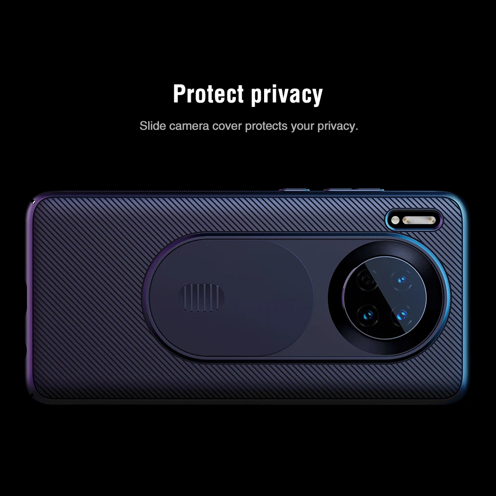 Чехол Nillkin CamShield для huawei mate 30 PC черный зеркальный чехол телефона | Мобильные