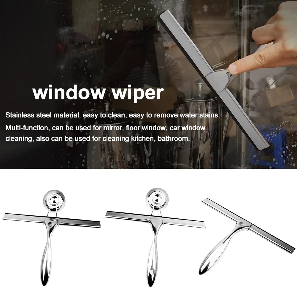 Портативный Т-образный универсальный скребок для душа дверей окон