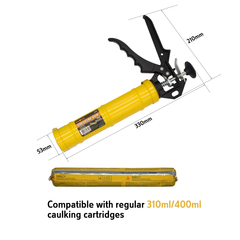Brakeman 230mm 9 in. Heavy Duty Professional Caulk Gun Cradle Style Rotating Type  caulking tool  resin gun  caulking nozzle