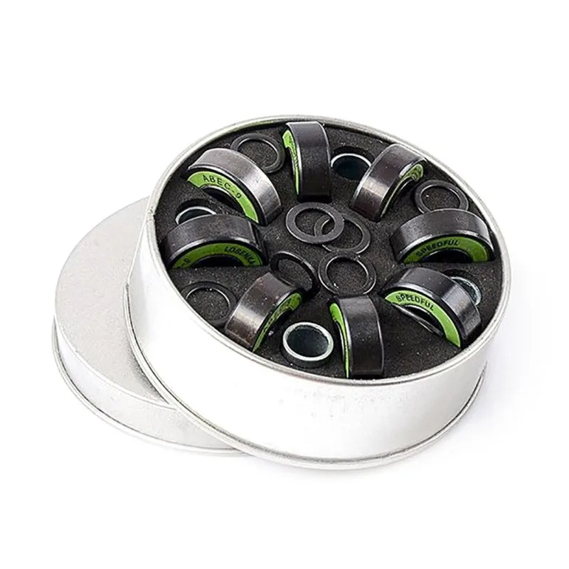 

Bicycle Skateboard Parts Bearings Professional Double Roller Skate longboard bearings High Speed Skate Board Supply Station 2021