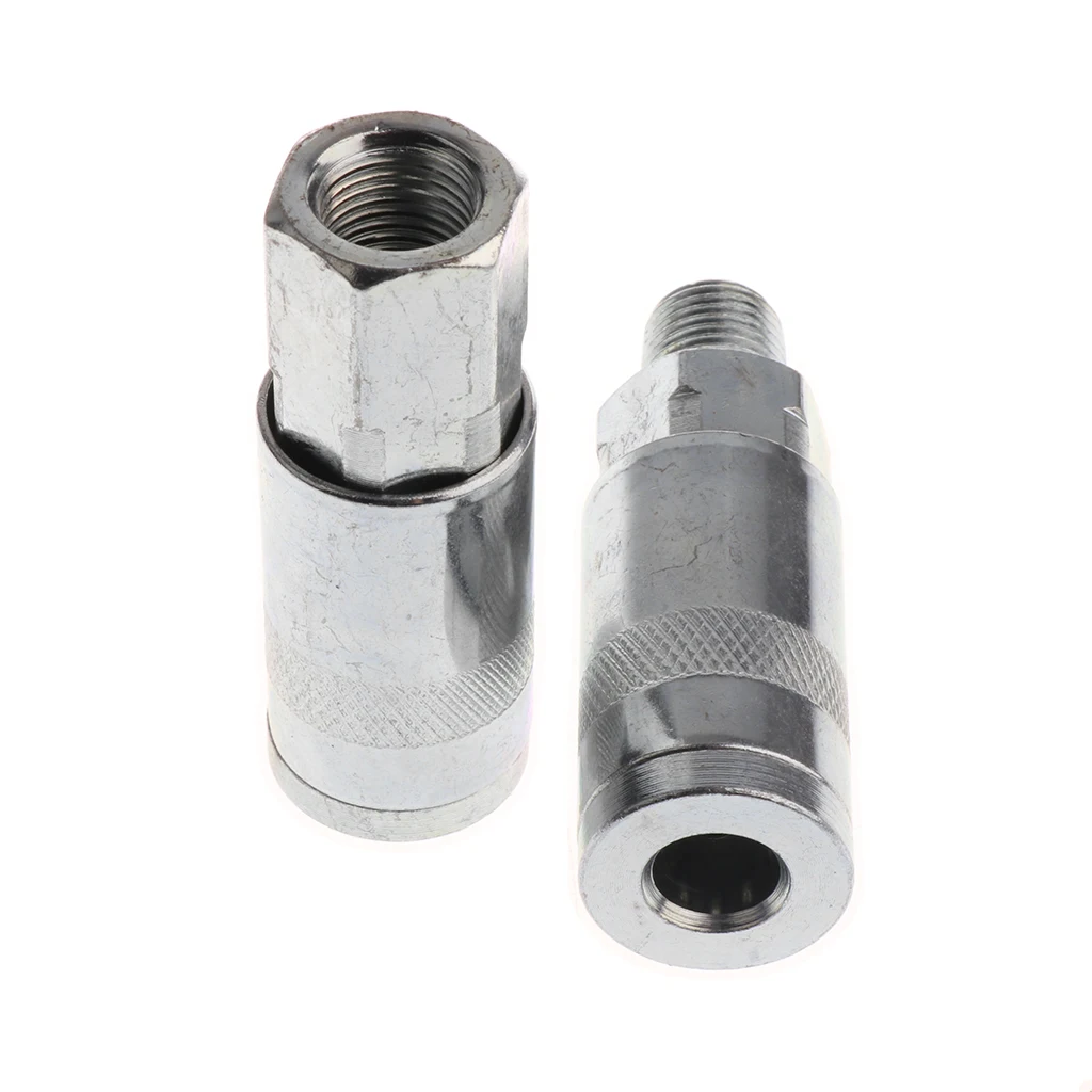 

4pcs 1/4'' Pneumatic Air Quick Connector Coupling Compressor Thread Couplers
