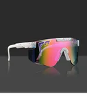 2020 Роскошные брендовые зеркальные зеленые линзы в золотистой оправе pit viper солнцезащитные очки для женщин для мужчин спортивные очки tr90 рамка uv400 защиты Чехол
