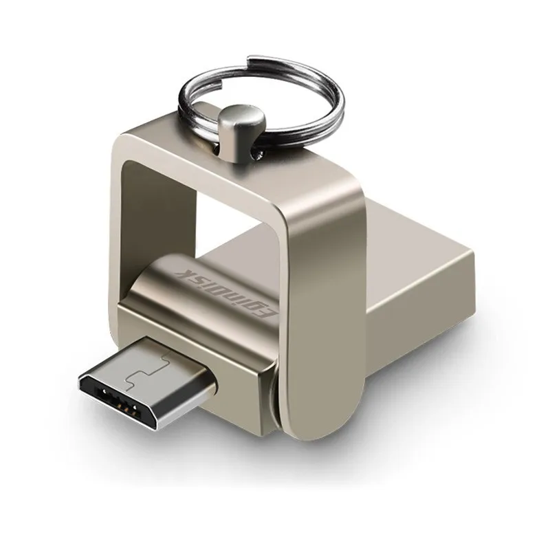 Двойной Флеш накопитель OTG Usb с TYPE C / Micro USB 128 Гб 64 ГБ 32 16 флешка для телефона Android|USB