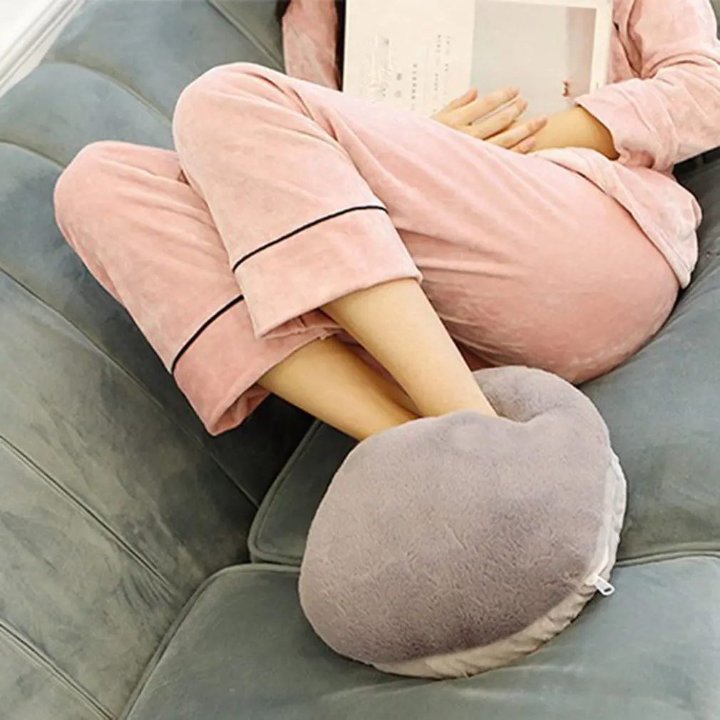 Симпатичные теплые тапочки для ног супермягкая обувь с USB компьютерные