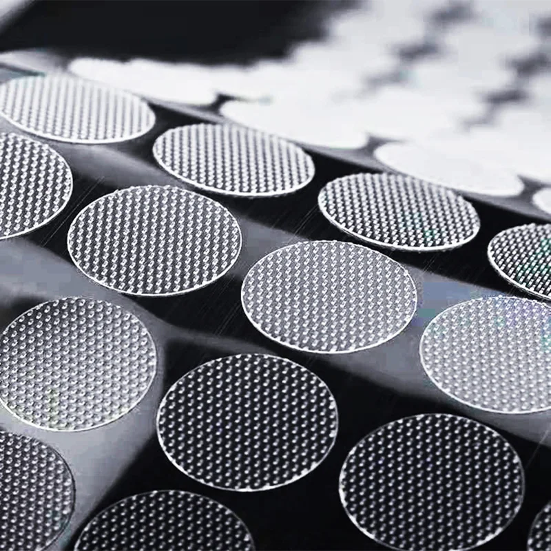 Прозрачная Самоклеящаяся крепежная лента 10 мм 15 круглые монеты в горошек