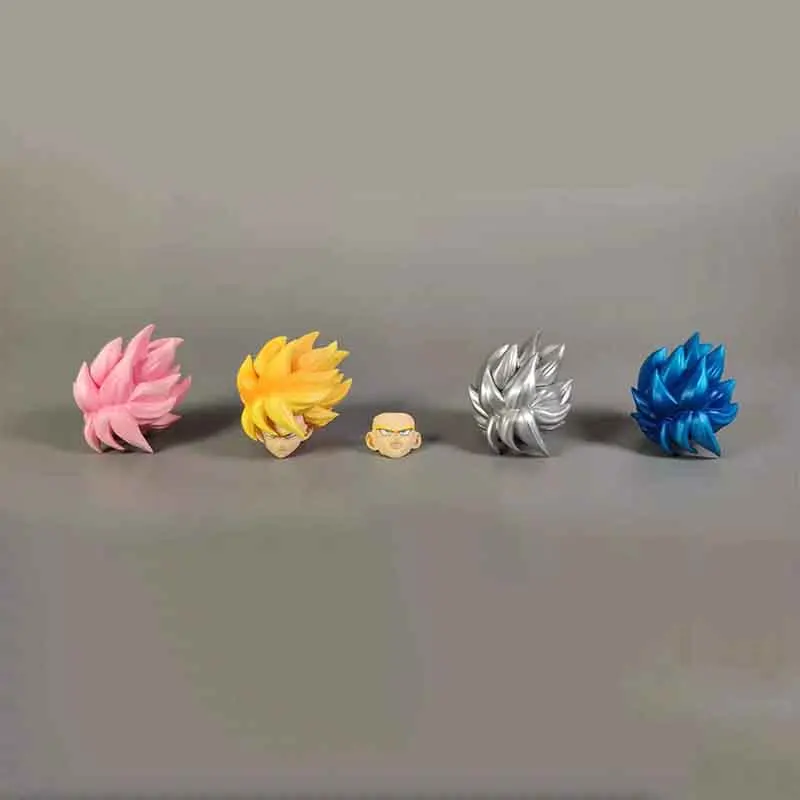 Экшн-фигурки из м/ф Гоку желтого розового синего серебристого цветов 1/12 | Игрушки