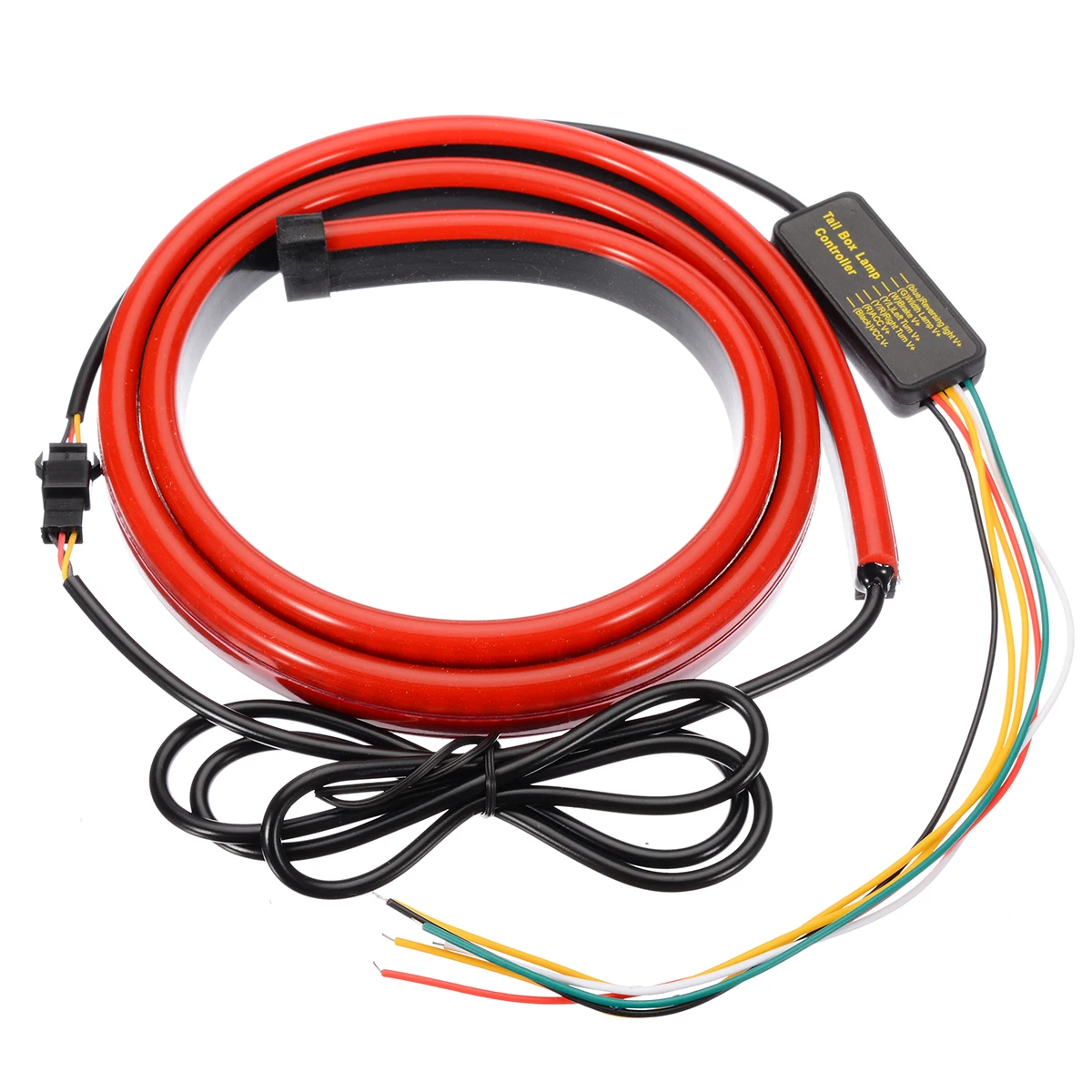 1ser 12 В Гибкая красная светодиодная лента для автомобиля с высоким креплением