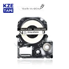 Лента для этикеток Epson 24 мм, черная на белом, SS24KW LC6WBN, лента для печатной машинки, для KingJim label maker LW-300, LW400Epson, принтер для этикеток