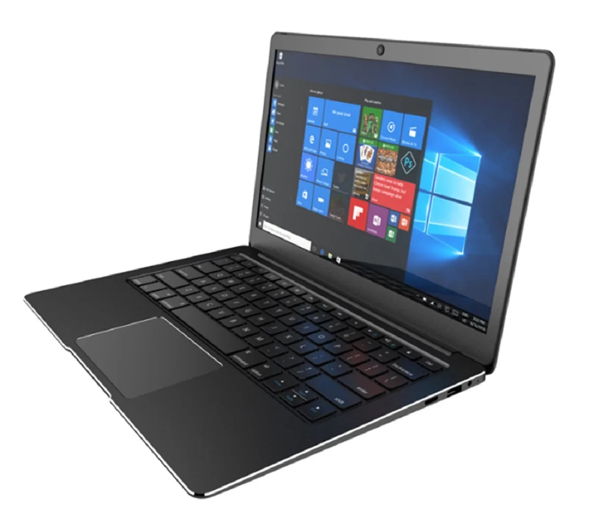 Netbook Computer 12.5 inch Lightweight and Ultra-Thin 4GB+64GGB Lapbook Laptop Intel N3350 64-Bit Quad Core Windows 10 Netbook