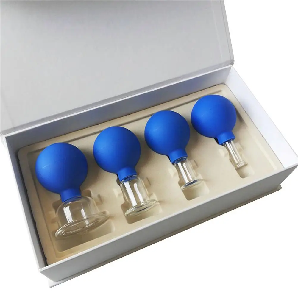 

Набор из вакуумный массаж для лица шариков для массажа лица, вакуумный Набор банок, банки из ПВХ, боль в теле, всасывающий Комплект терапия