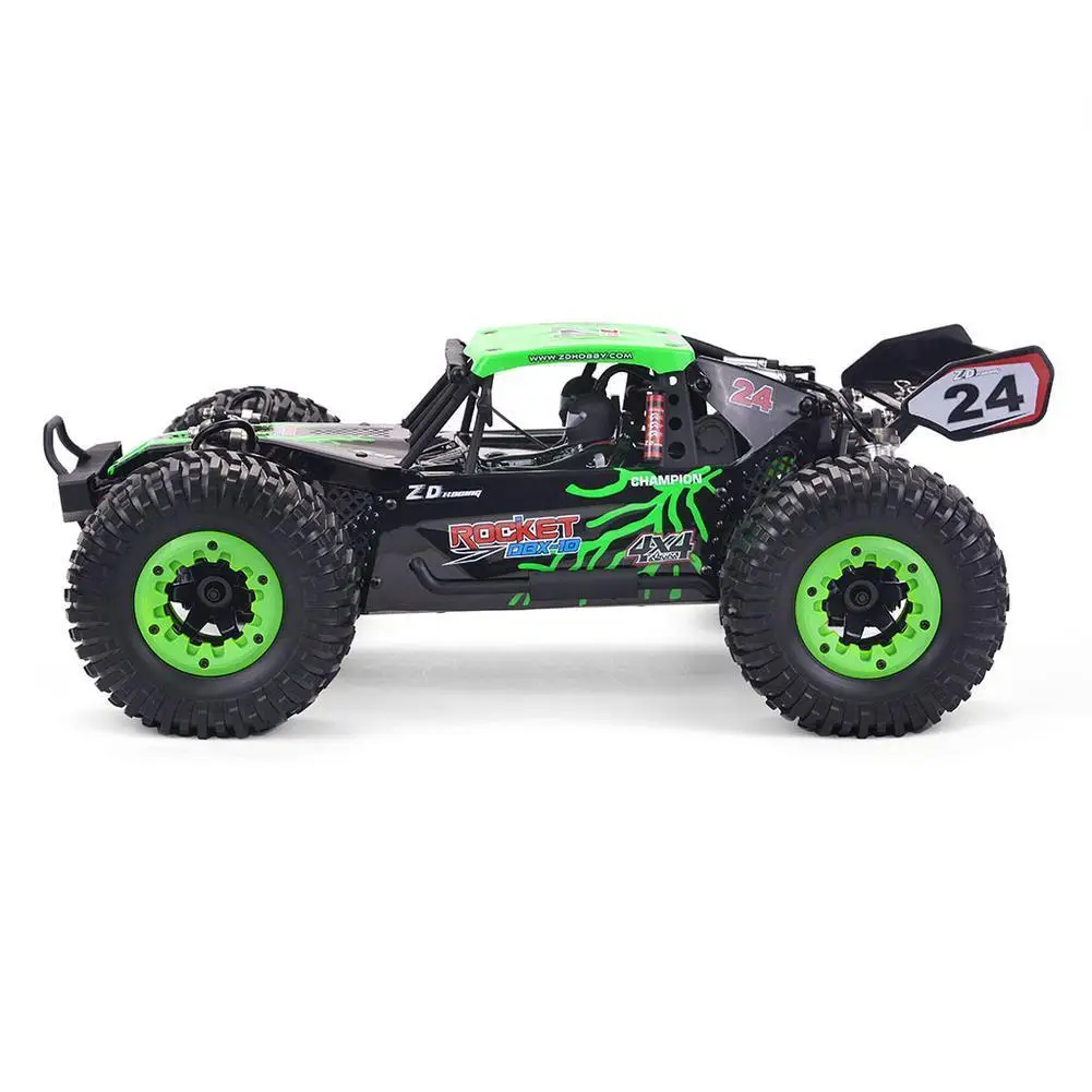 Подлинный RCtown ZD Racing DBX 10 1/10 полноприводный грузовик 2 4G для пустыни бесщеточный ру