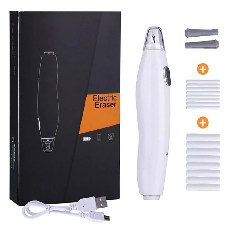 Художественный профессиональный электрический ластик с USB-зарядкой карандаш