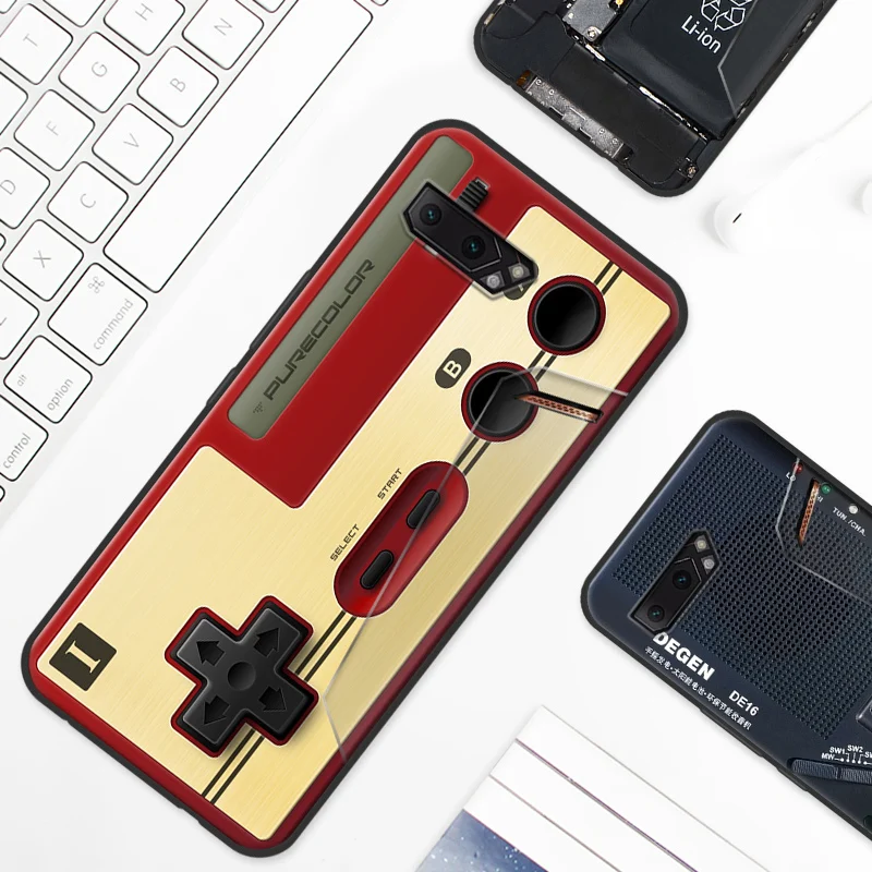 Чехол Auroras для ASUS ROG Phone 2 полноразмерный защитный геймпад мягкий чехол ретро