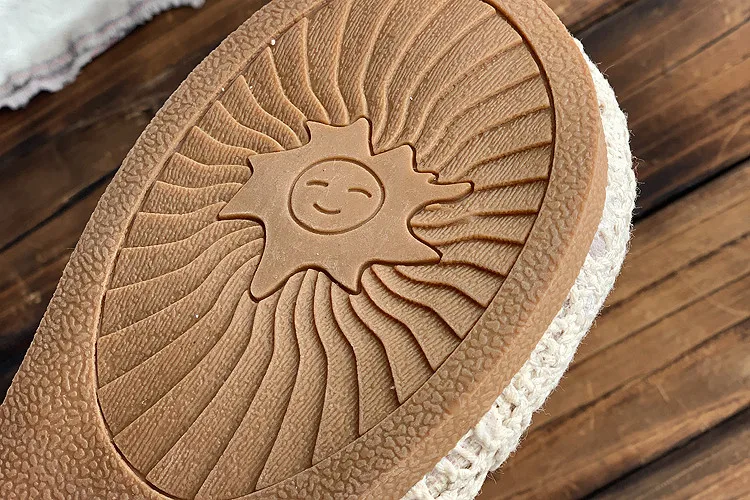 Careaymade-Summer literature art model women's shoes small fresh fill sandals mesh breathable belt buckle leisure student shoes