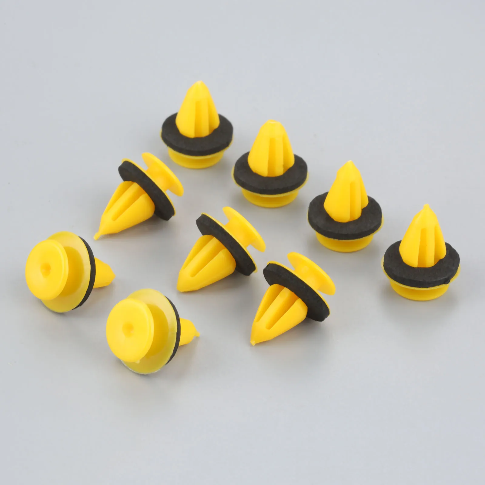 100 шт. пластиковые зажимы для обшивки автомобильных дверей подходят автомобилей V