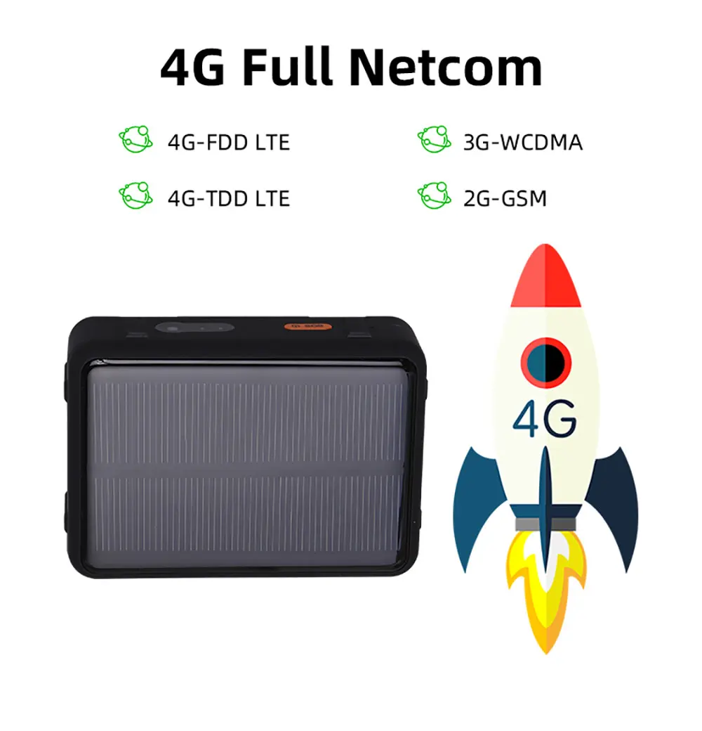 GPS трекер 4G LTE 9000 мАч с солнечной батареей|GPS-трекеры| |