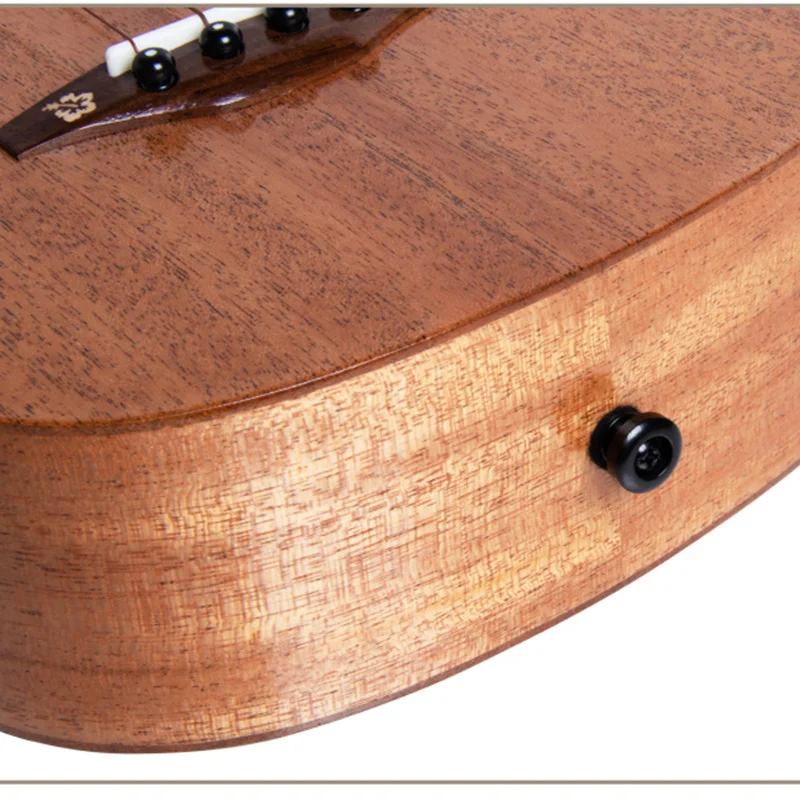 Укулеле 21 24 26 дюймов полностью твердая красная мини электрическая Сопрано