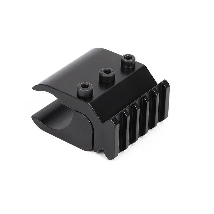 

2020 Hot Sale Single Tube Pickup Rail Bracket All Metal Outdoor Sight Clip 20mm Leather Rail Fixture Red Dot Sight Accessories