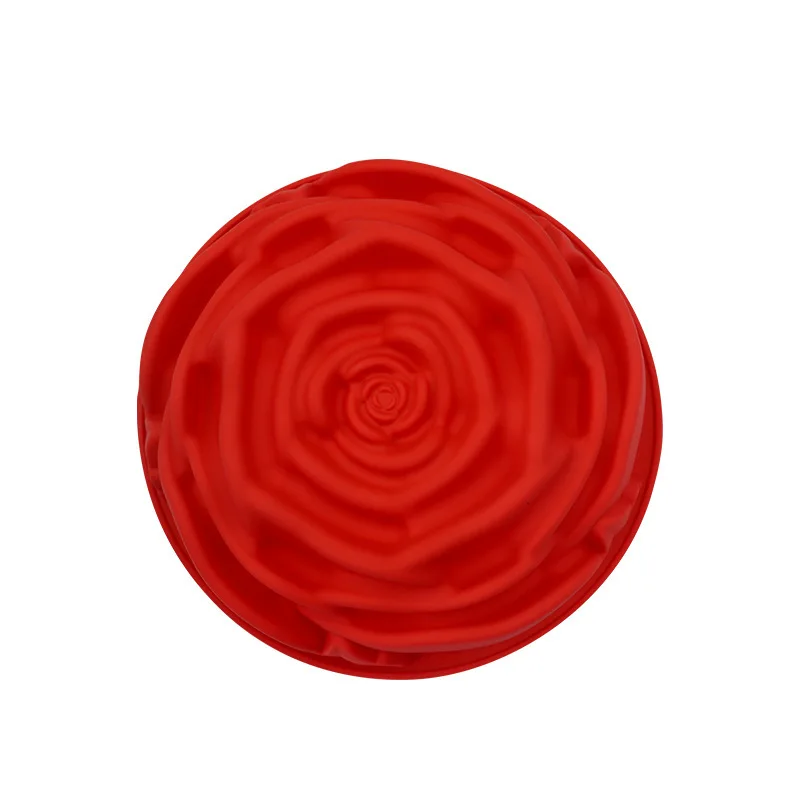 

Silicone Big Cake Molds Flower Rose Shape Cake Bakeware Baking Tools 3D Bread Pastry Mould cake pan DIY Birthday Wedding Party