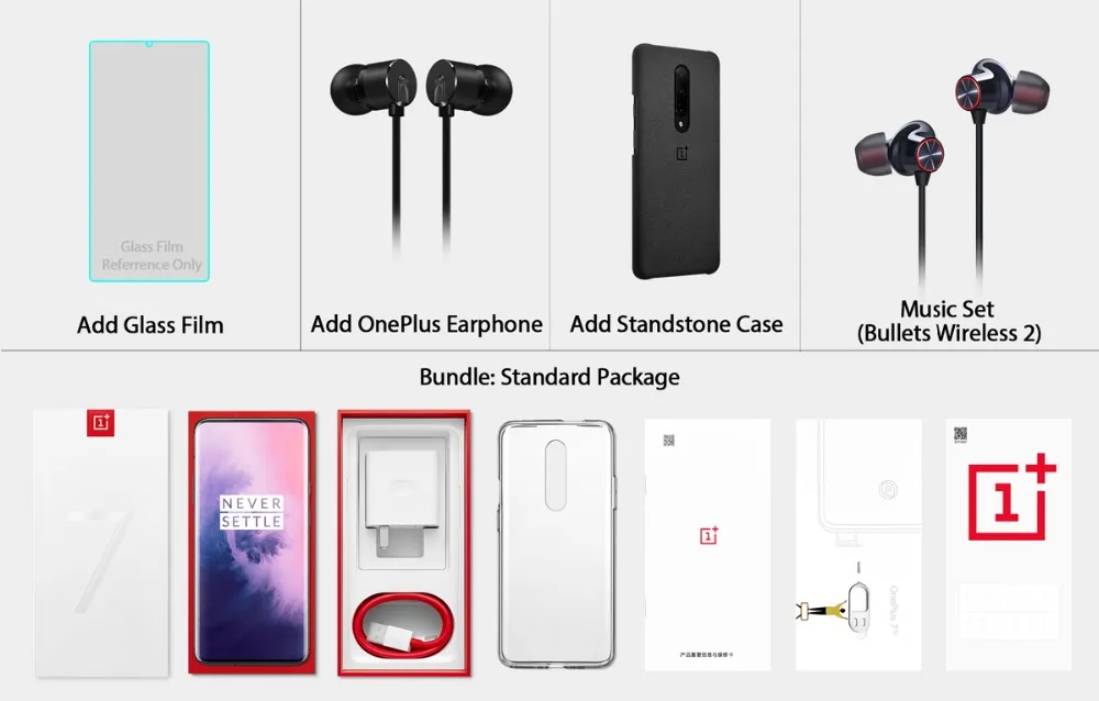 Смартфон OnePlus 7 Pro с глобальной прошивкой, камера 48 МП, Восьмиядерный процессор Snapdragon 855, 6,67 дюйма, 2K+ жидкий AMOLED экран, разблокировка UFS 3,0 промо-код newyear1200 / newyear600