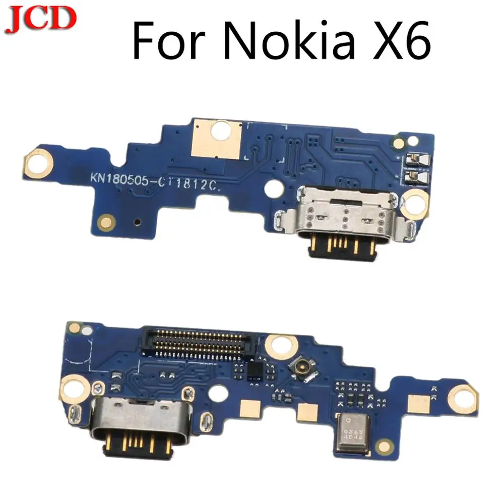 JCD Новинка для Nokia X6/6 1 Plus TA 1099/1103 Type C USB порт зарядки зарядное устройство док
