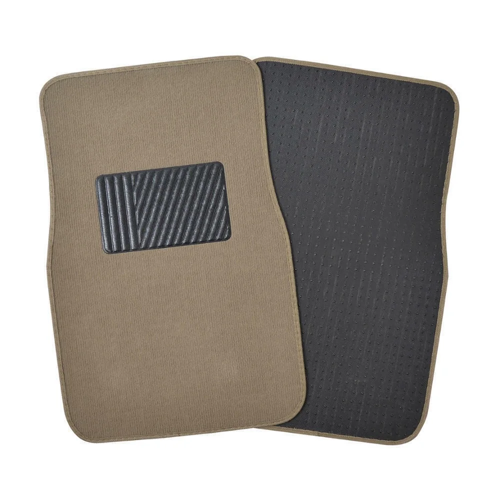 

Car Mat 4pc Set Carpet Floor Protection-medium Beige Comfortable Cushion