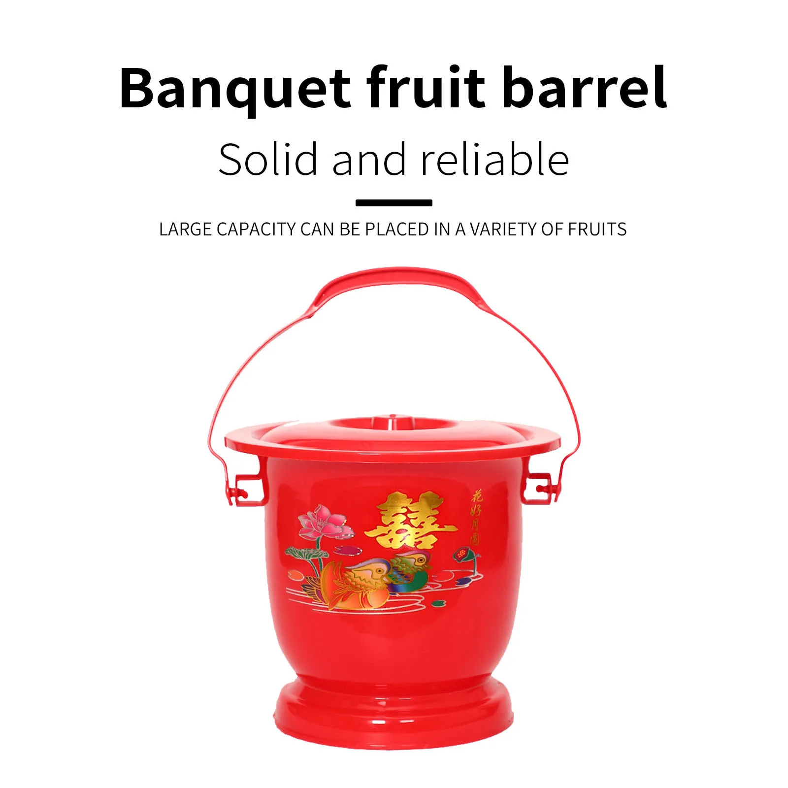 1 шт. в китайском стиле обеденный стол ретро Фруктовая корзина для кухни счетчик