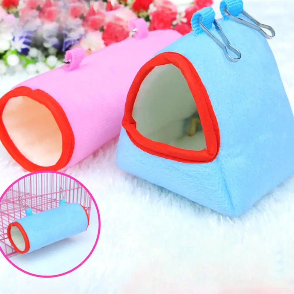 1 шт. зимняя теплая Подвеска для хомяка клетка гамак домашних животных хомяк