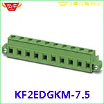 KF2EDGVC 7,5 2P~ 12P разъем PCB вставной TEMINAL блок 2EDGVC 7,5 мм 2PIN~ 12PIN GMSTBVA 2,5G 1766660 PHOENIX контакт DEGSON