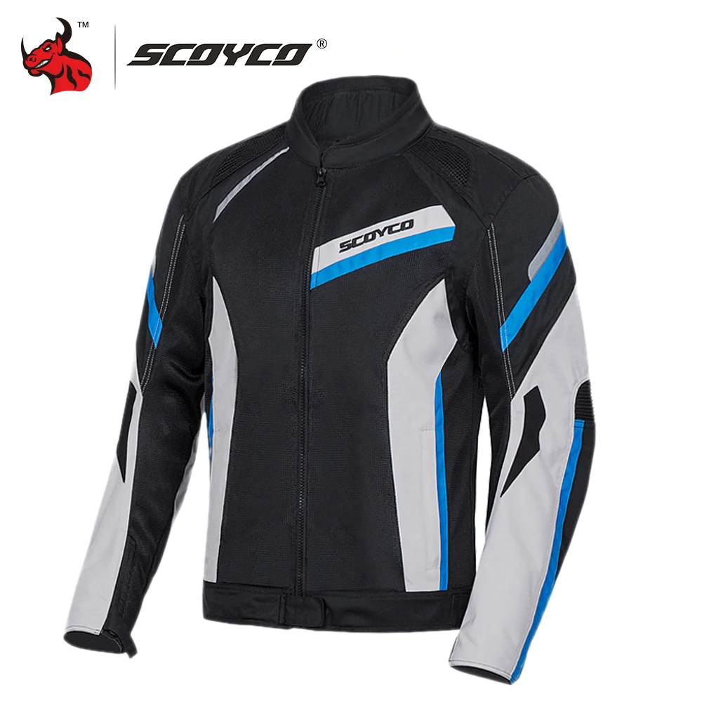 Мотоциклетная куртка SCOYCO летняя сетчатая мотоциклетная защитное снаряжение