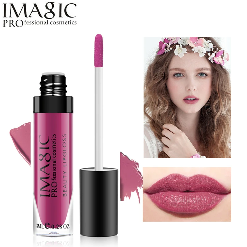 Бренд imagic Makeup 19 цветов блеск для губ бархатный матовый водонепроницаемый набор