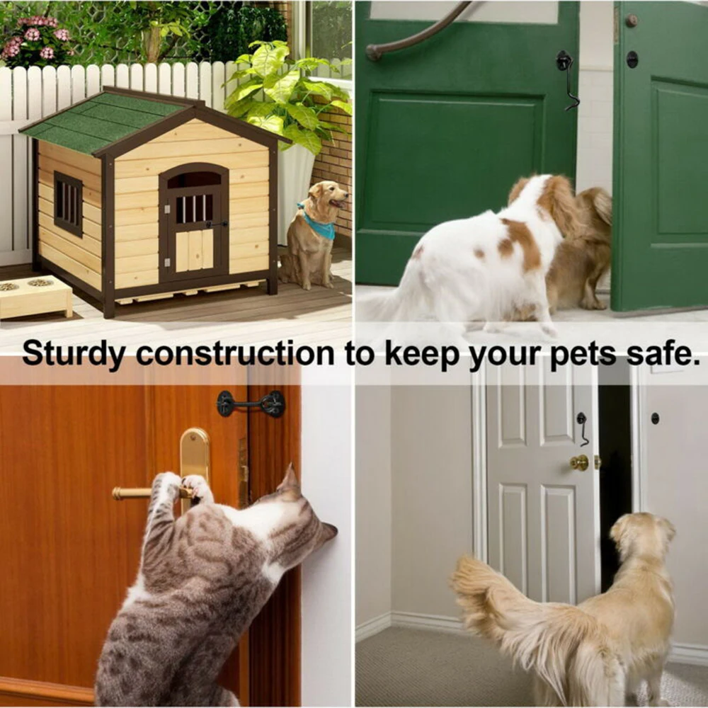 3 шт./компл. 4 дюйма задвижка из нержавеющей стали замок кабина крюк и глаз Сарай