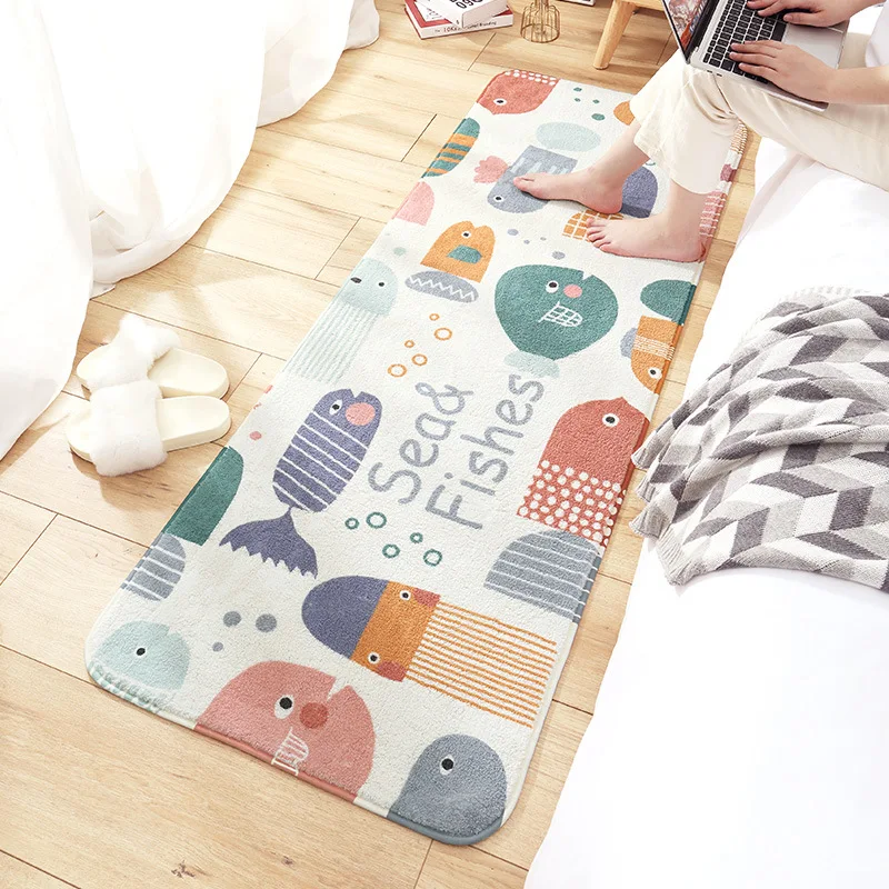 Ковры для кровати минималистичный коврик гостиной мультяшный нескользящий