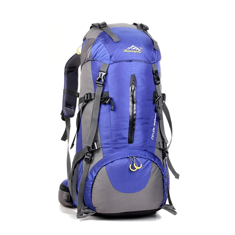 

50L Waterproof Travel Hiking Backpack Sports Bag For Women Men, Outdoor Camping Hiking Climbing Bag, Mountaineering Rucksack