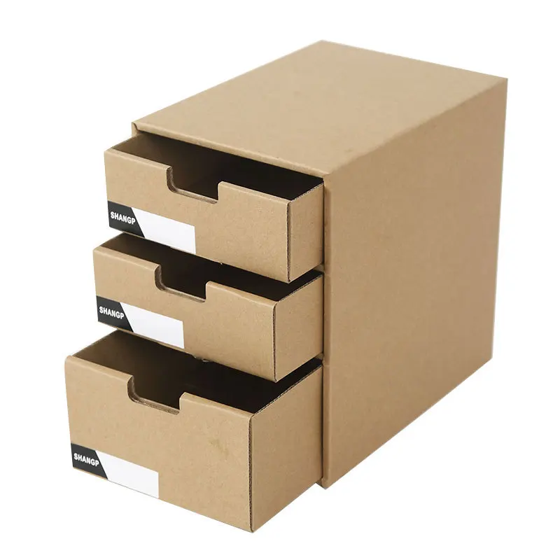 Ящик для хранения бумажных ящиков креативная стойка сортировки документов