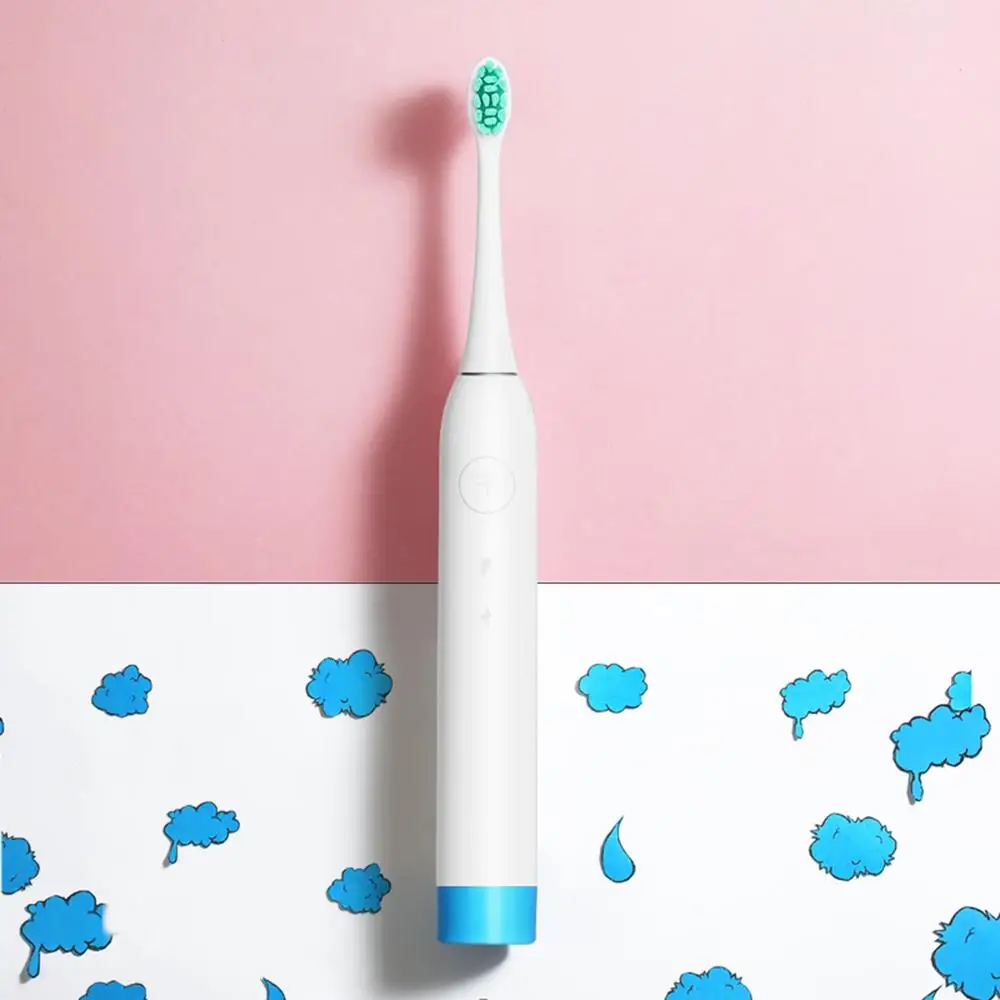 

Electric Toothbrush USB Charge Tooth Brushes High Frequency Vibration Whitening Teeth IPX7 Waterproof Memory Reminder