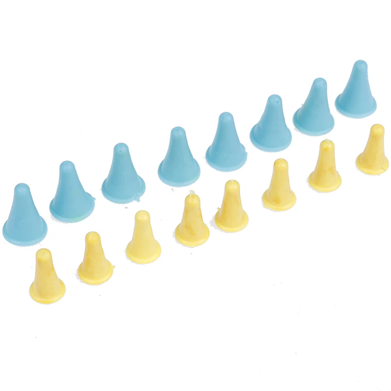 

16pcs Rubber Cone Shape Knit Knitting Needles Cap Tips Point Protectors For Knitting Craft Sewing Accessories