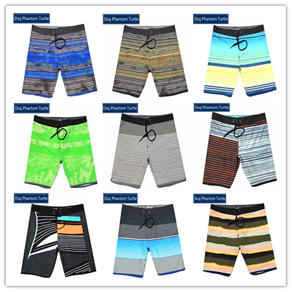 Бесплатная доставка 2021 брендовые пляжные шорты Dsq Phantom с черепашкой эластичные из