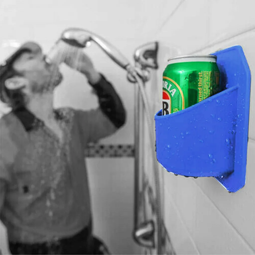 Высококачественный настенный держатель для фена душевая стойка пивных банок