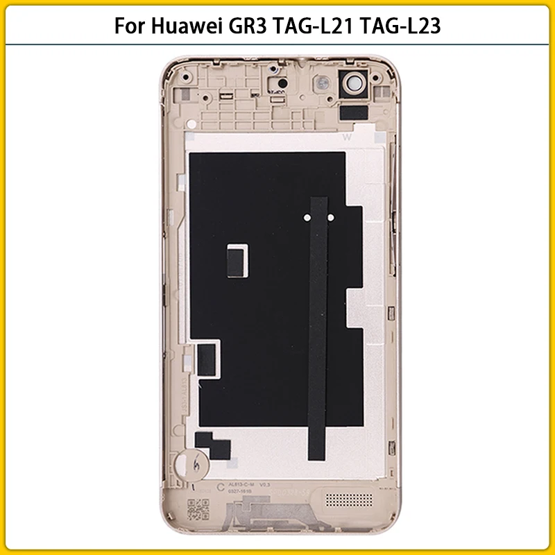 Новый GR3 задняя крышка корпуса чехол для Huawei TAG L21 L23 Металлическая Крышка