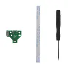 Монтажная плата тонкий USB зарядная пластина контроллер гнездо Порты и разъёмы JDS-011 12 контактный гибкий Мощность кабель запасные части для Sony Play station