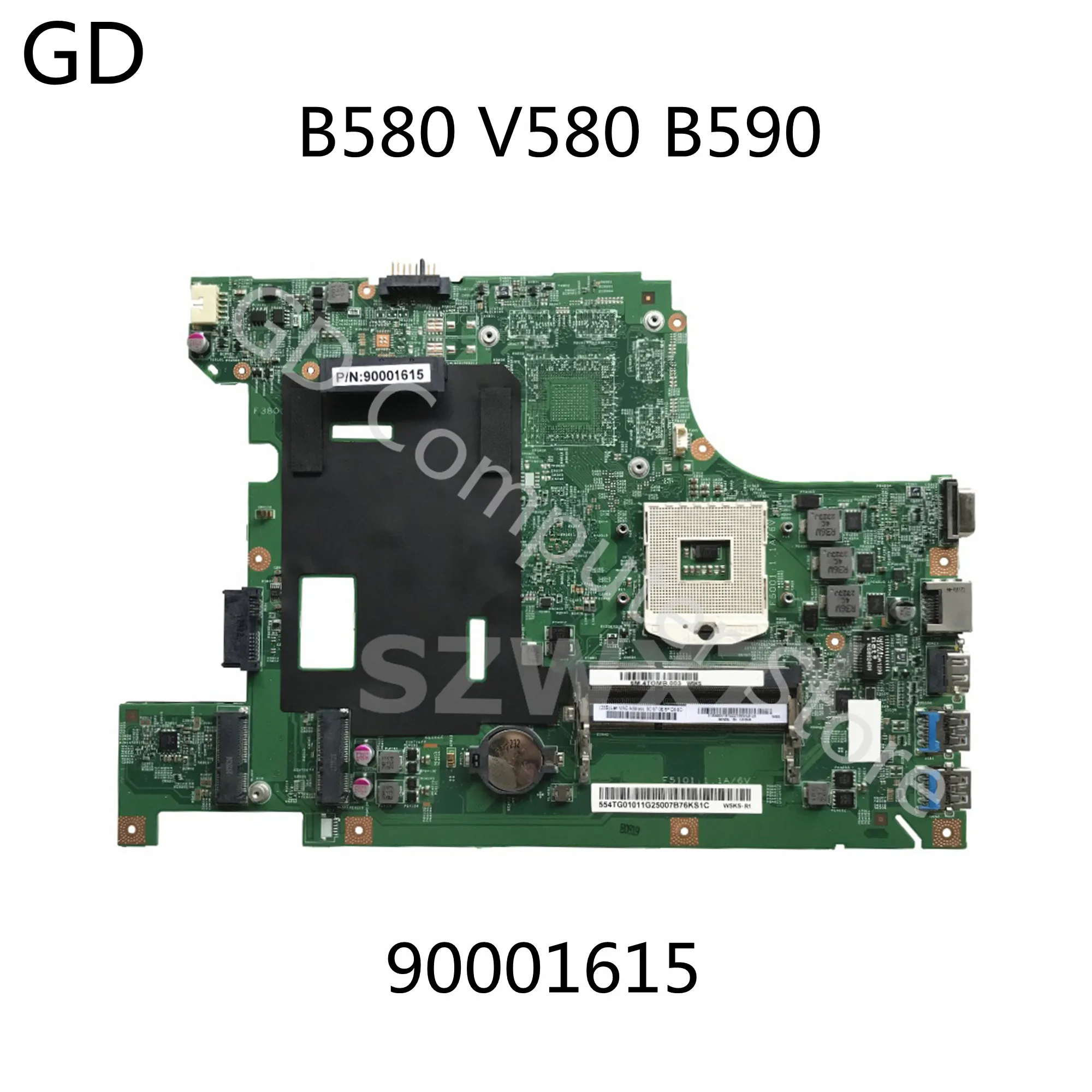 GD оригинал для ноутбука Lenovo B580 V580 B590 материнская плата HM70 LB58 MB W8 UMA W/HDMI FRU 90001615