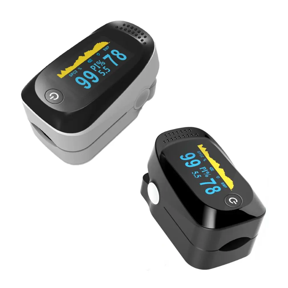 Fingertip Pulse Oximeter Mini Finger Clip Blood Oxygen Saturation Monitor OLED Heart Rate Health Care SpO2 |