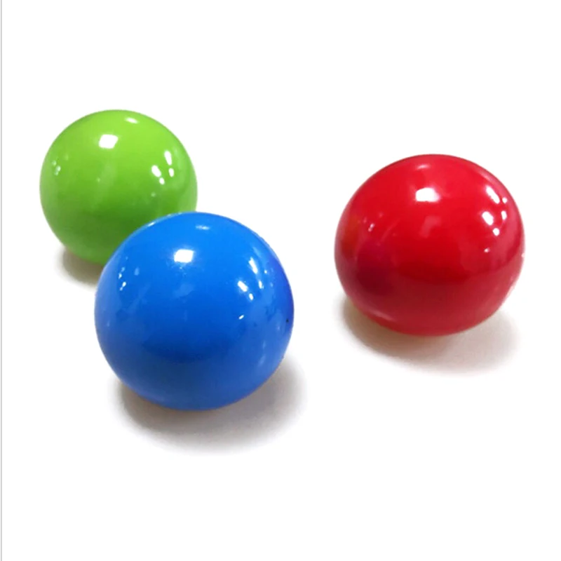 

Sticky Luminous Balls Stress Reliever Toys Party Decompression Evening Glowing Ball Multicolor Sticky Wall Home Decorate